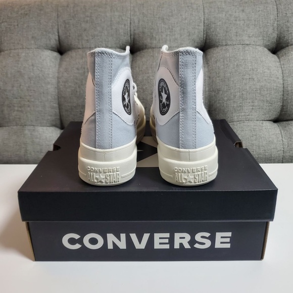 BNIB Converse Chuck Taylor All Star Construct Platform - Ghosted - Picture 5 of 12